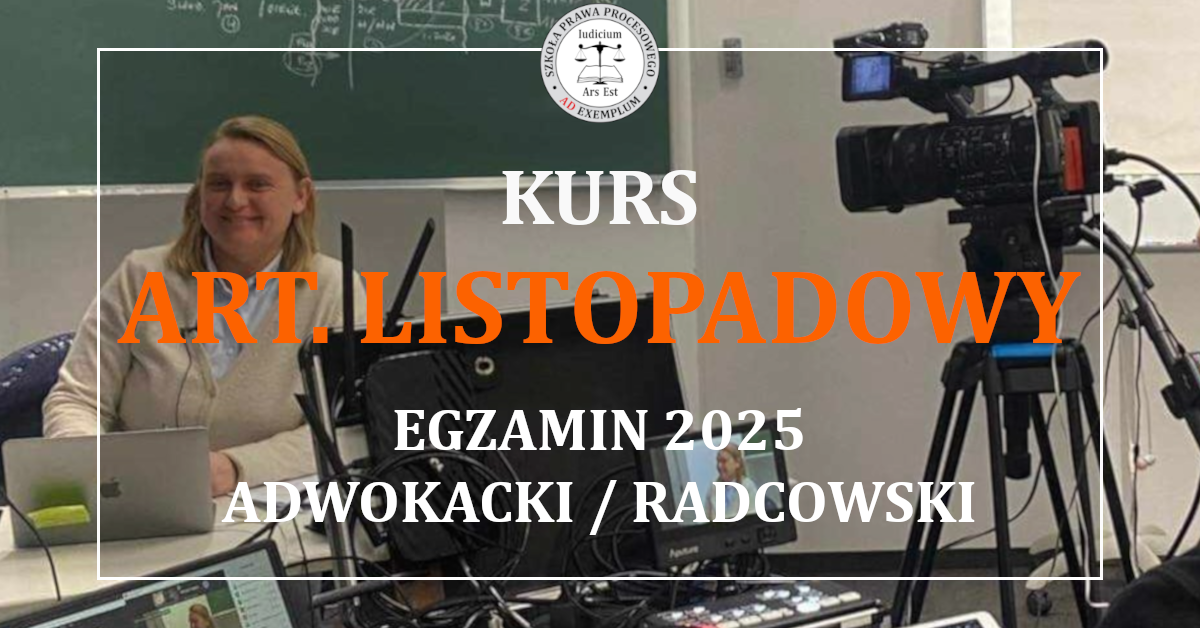 Kurs ART. LISTOPADOWY